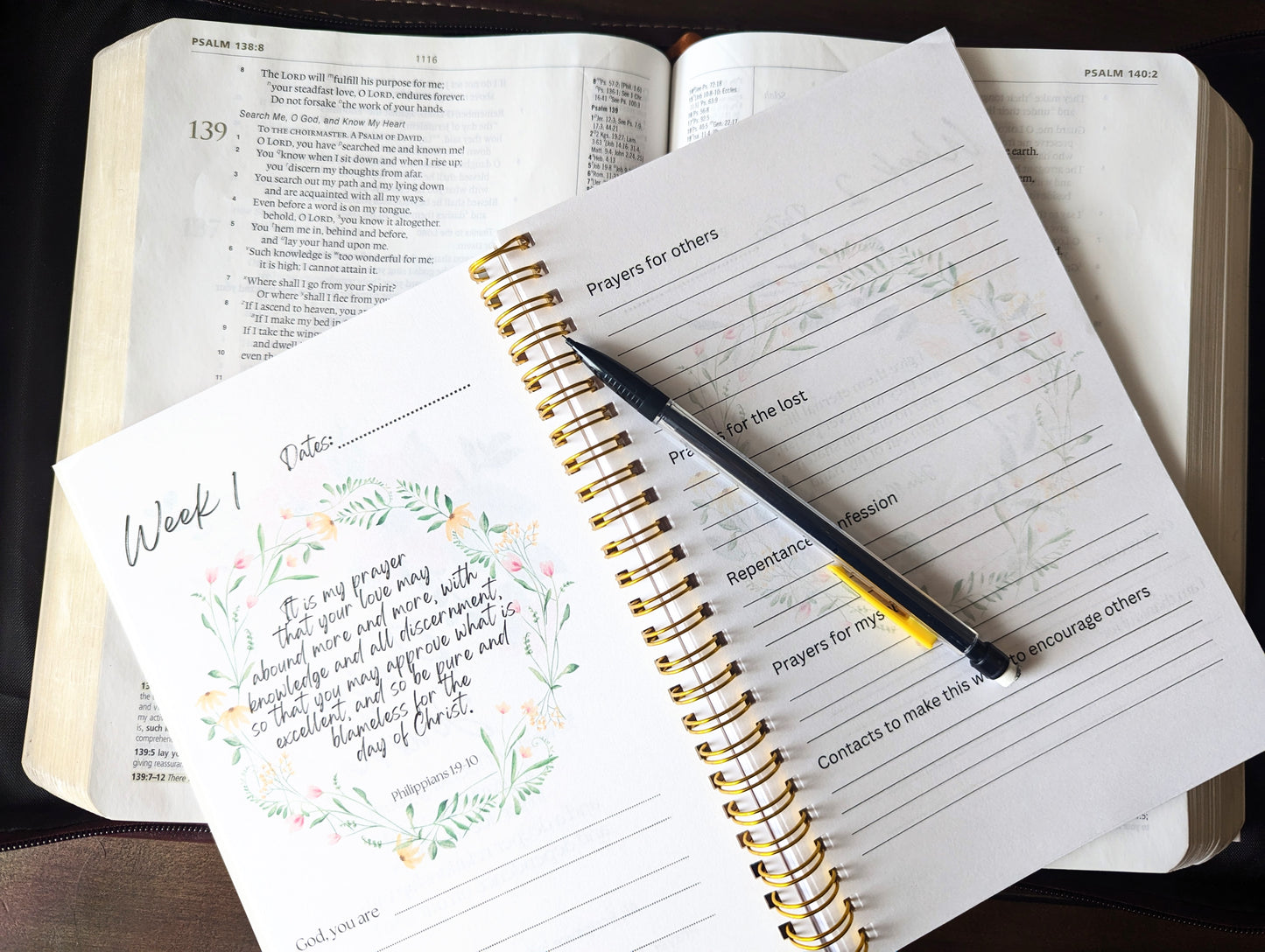 Prayer Journal - 52 weeks