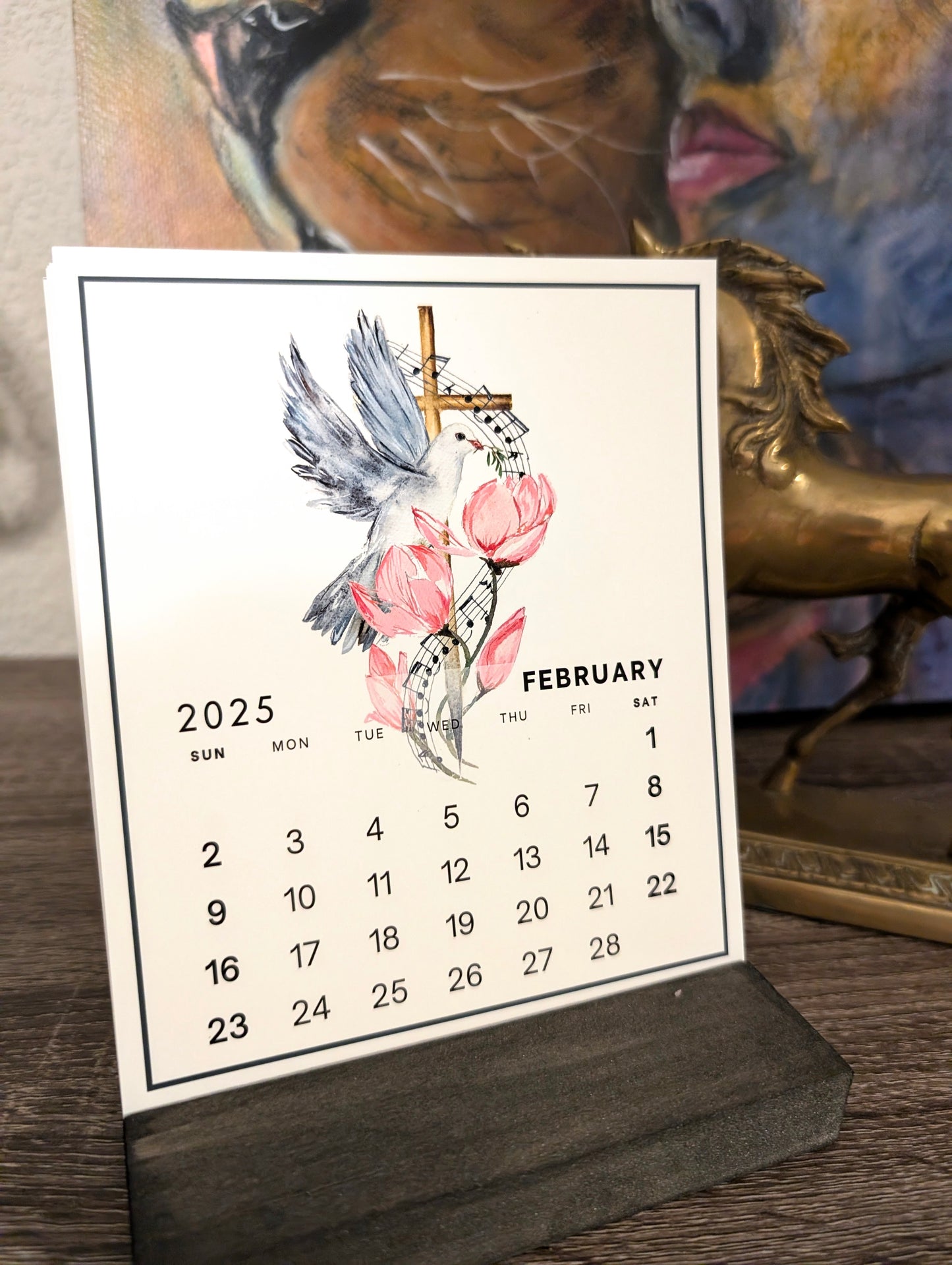 2025 Desk Calendar