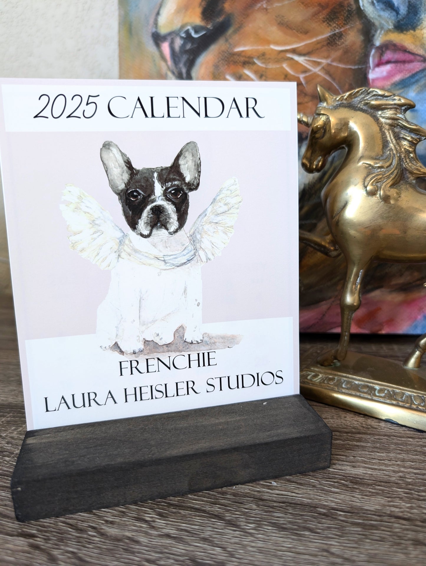 2025 Frenchie Desk Calendar