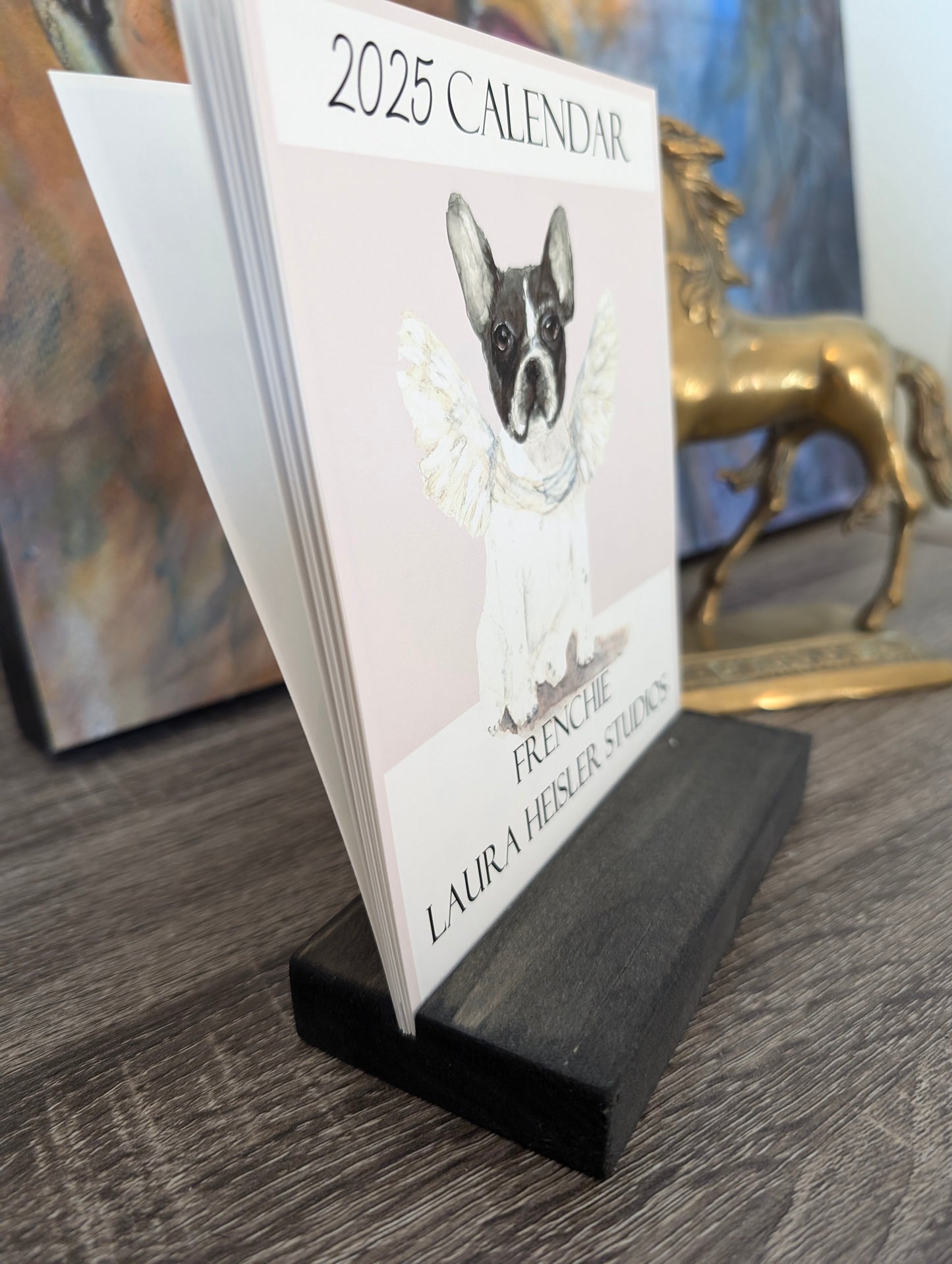 2025 Frenchie Desk Calendar