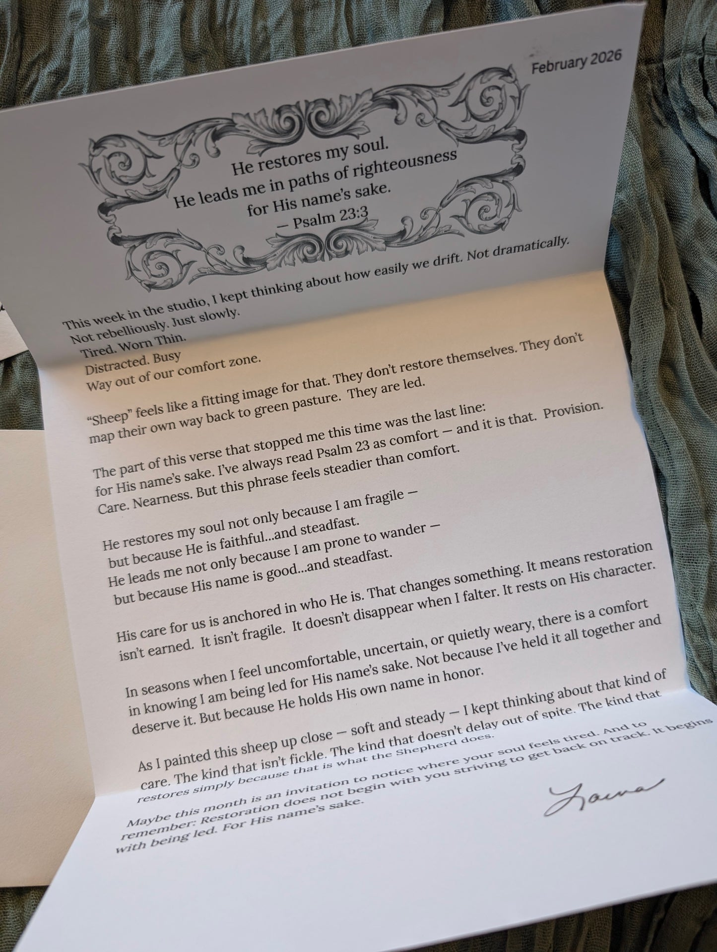 Creation and the Psalms Print Collection