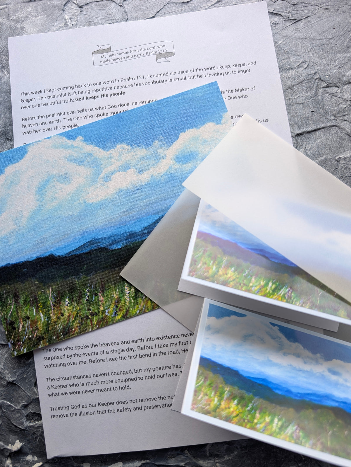 Creation and the Psalms Print Collection